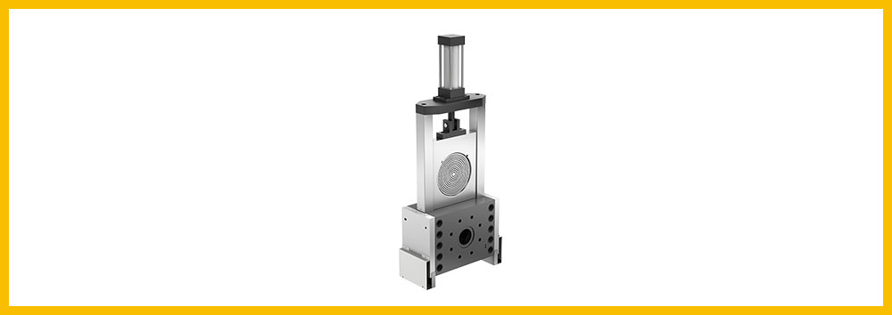 melt filter for plastic recycling extrusion machine