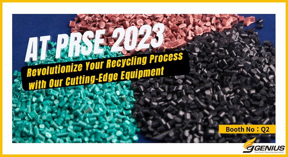 PRSE 2023 in Amsterdam: Discover Our Sustainable Plastic Recycling Solutions