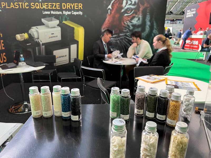 Genius team connecting with partners and prospects at PRSE 2025. Driving sustainable innovation forward, one solution at a time.