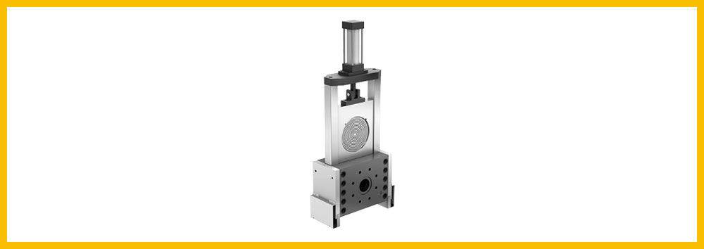 melt filter for plastic recycling extrusion machine