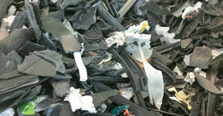 ABS Plastic Shredder for Automotive Parts
