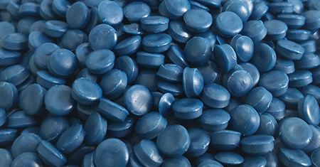 recycled plastic pellets