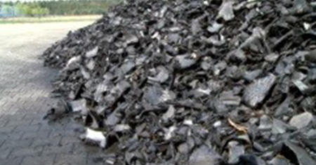 tyre shredding machine
