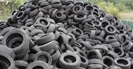 tyre shredding machine