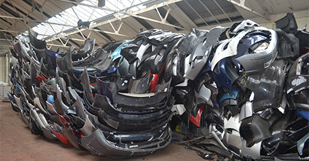 Plastic Vehicle Parts / ABS Recycling