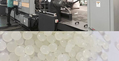 KRIEGER-125/スリーインワンプラスチックリサイクル造粒機/LDPE（低密度ポリエチレン）およびHDPE（高密度ポリエチレン）フィルム/インドネシア