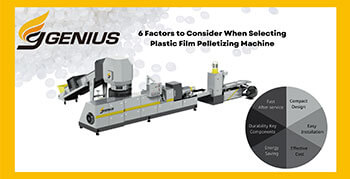 ¿CÓMO SE ELIGE UNA MÁQUINA PELETIZADORA PARA PELÍCULA PLÁSTICA PARA GENERAR PELLETS CON CALIDAD?