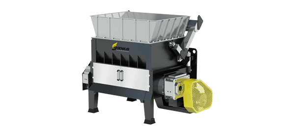 single shaft shredder