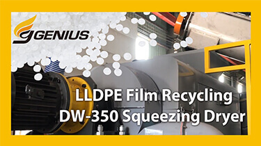 DW Series - LLDPE Film Recycling Squeezing Dryer